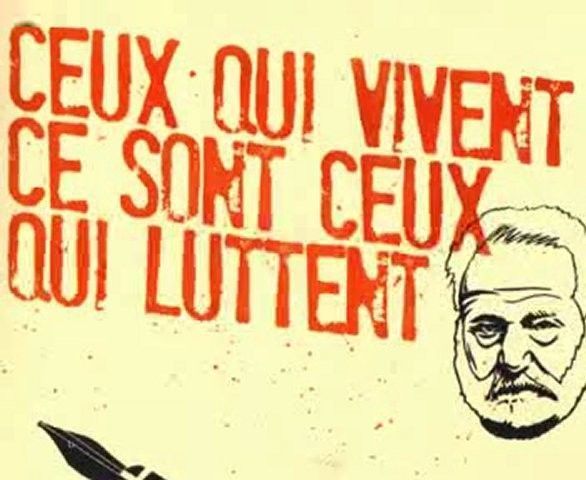 Ceux qui vivent ce sont ceux qui luttent dissertation